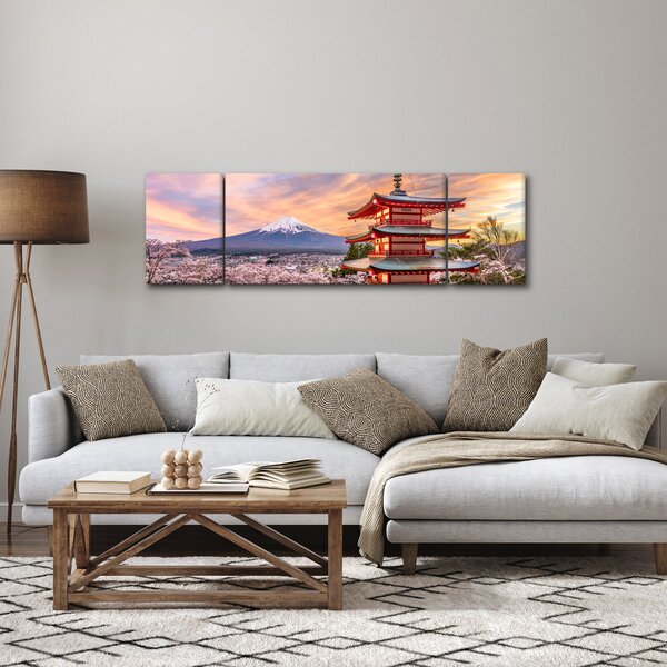 Obraz - Fudżi, Japonia (170x50 cm)