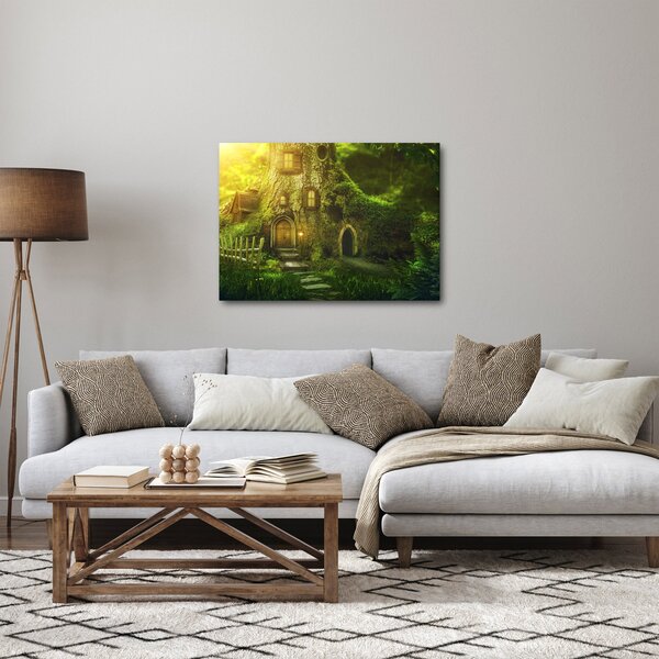 Obraz - Bajkowy las (70x50 cm)