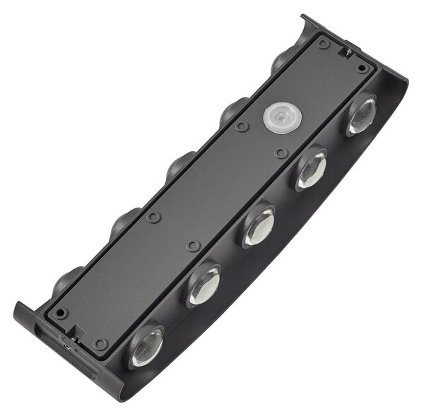 Kinkiet zewnętrzny LED Ithan Lindby, czarny, aluminium, nowoczesny