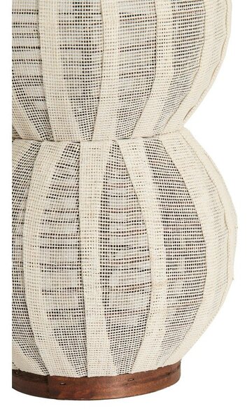 Drewniany/tekstylny lampion (wysokość 48 cm) Arbore – Light & Living