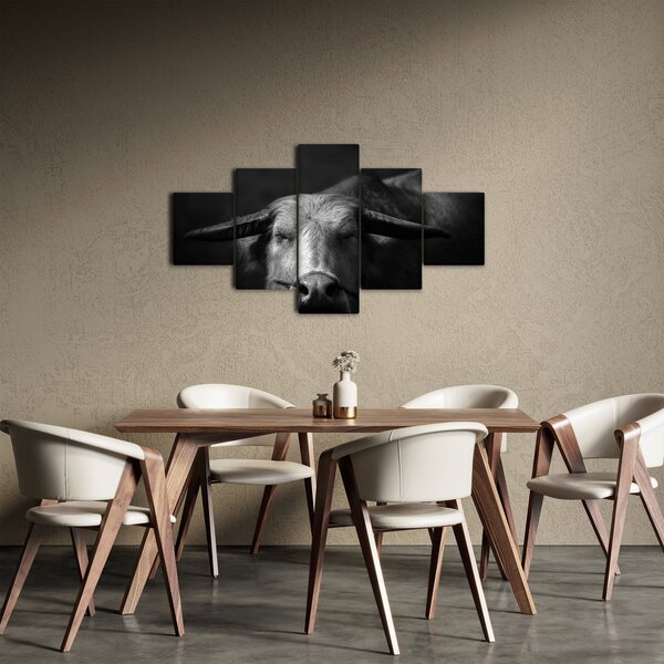 Obraz - Krowa (125x70 cm)