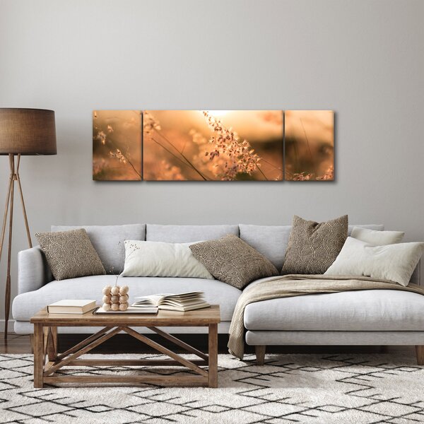 Obraz - Trawa na słońcu (170x50 cm)