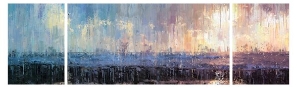 Obraz - Abstrakcja (170x50 cm)