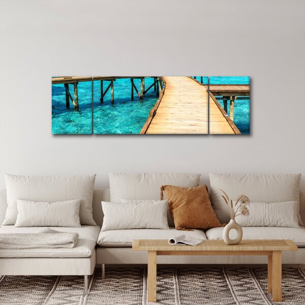 Obraz - Molo (170x50 cm)