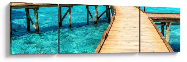 Obraz - Molo (170x50 cm)
