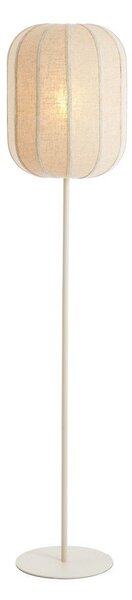 Kremowa lampa stojąca z tekstylnym kloszem (wysokość 165 cm) Solune – Light & Living