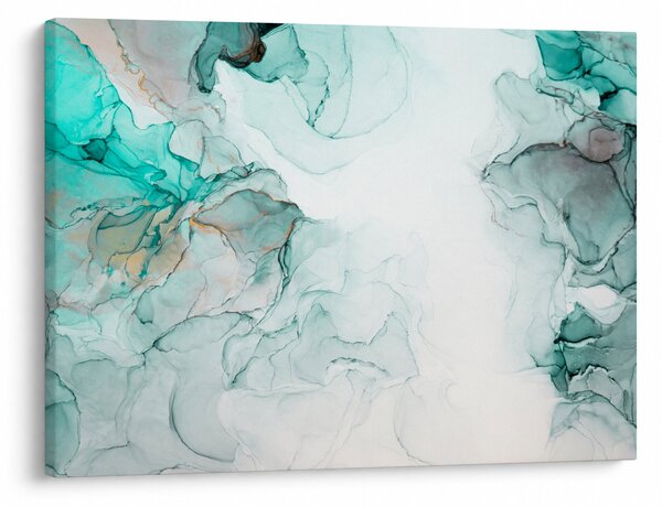 Obraz - Atramentowa abstraakcja 2 (70x50 cm)