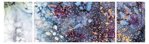 Obraz - Abstrakcja (170x50 cm)