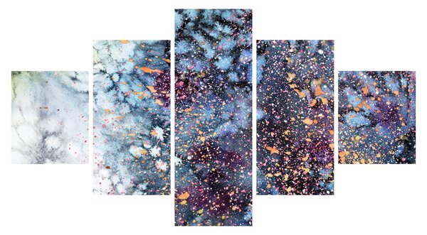 Obraz - Abstrakcja (125x70 cm)