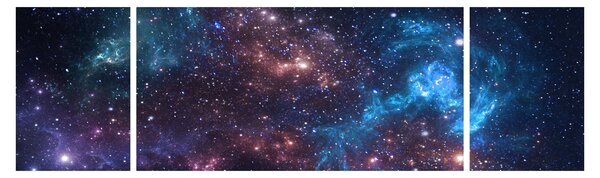 Obraz - Nocne niebo (170x50 cm)