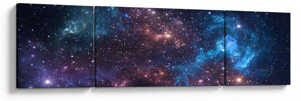 Obraz - Nocne niebo (170x50 cm)