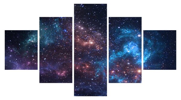 Obraz - Nocne niebo (125x70 cm)