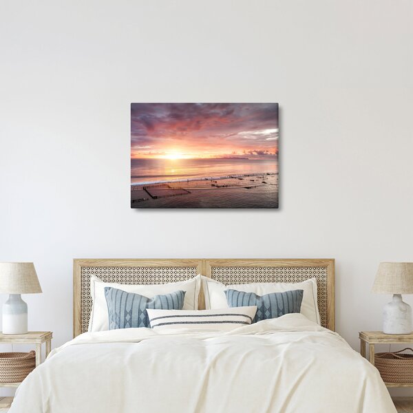 Obraz - Morska panorama (70x50 cm)