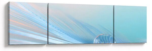 Obraz - Nebieska kropla (170x50 cm)