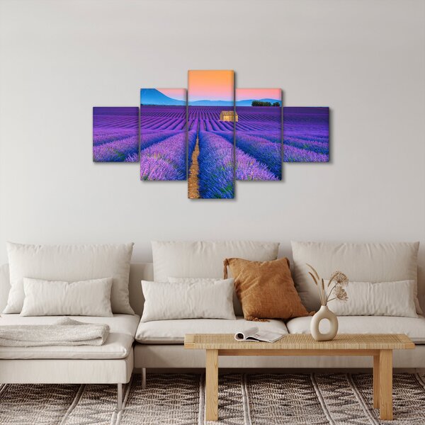 Obraz - Lewndowe pole (125x70 cm)