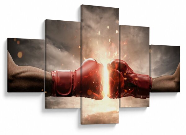 Obraz - Boks (125x70 cm)