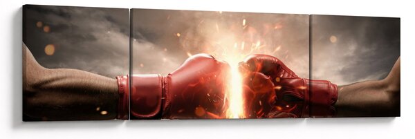 Obraz - Boks (170x50 cm)