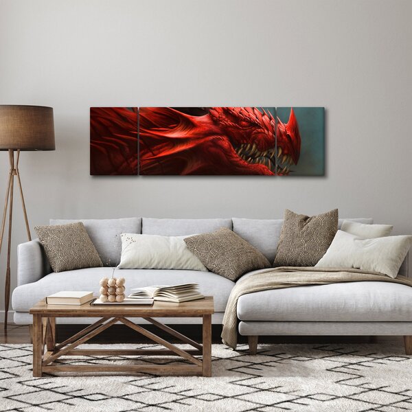 Obraz - Smok (170x50 cm)