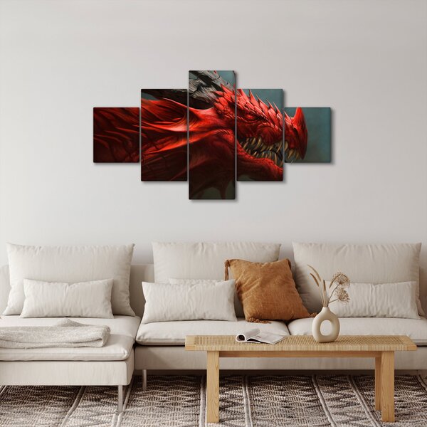 Obraz - Smok (125x70 cm)
