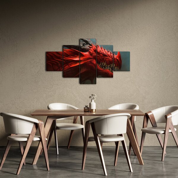 Obraz - Smok (125x70 cm)