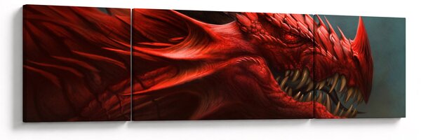 Obraz - Smok (170x50 cm)