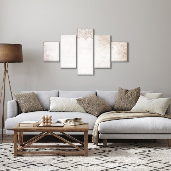 Obraz - Mandale na ścianie (125x70 cm)