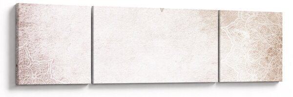 Obraz - Mandale na ścianie (170x50 cm)