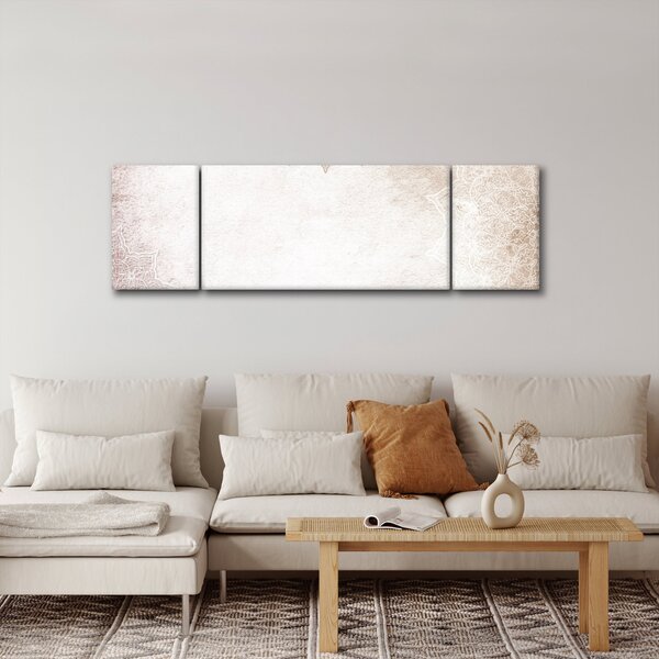 Obraz - Mandale na ścianie (170x50 cm)