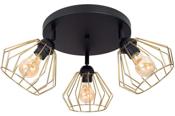 Lampa sufitowa Kali salon, kuchnia z regulacją 3 klosze 1506-Z
