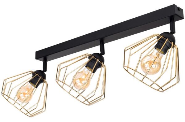 Lampa sufitowa Kali salon, kuchnia z regulacją 3 klosze 1503-Z