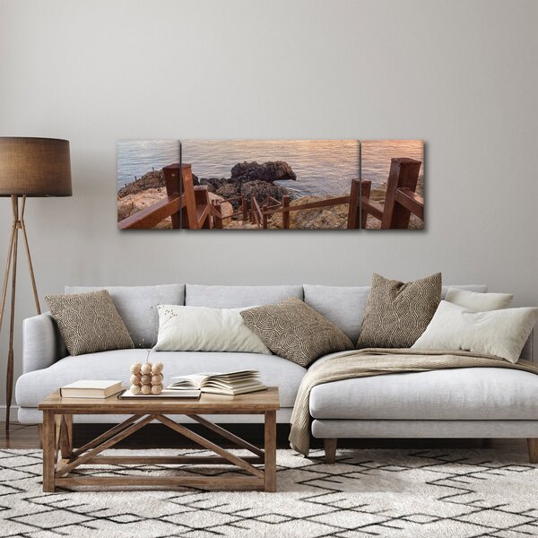 Obraz - Zejście ku morzu (170x50 cm)
