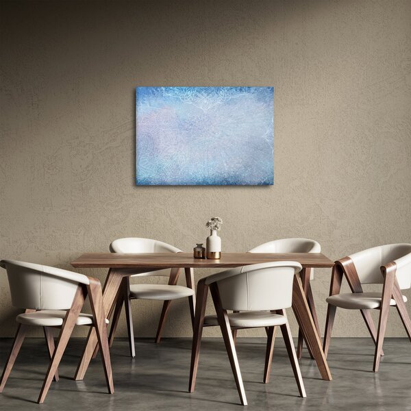 Obraz - Mandale w niebieskim (70x50 cm)
