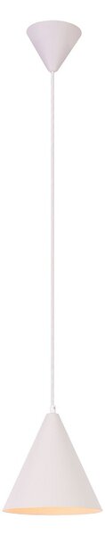 Biała metalowa lampa wisząca - 19X V014 M9-F21
