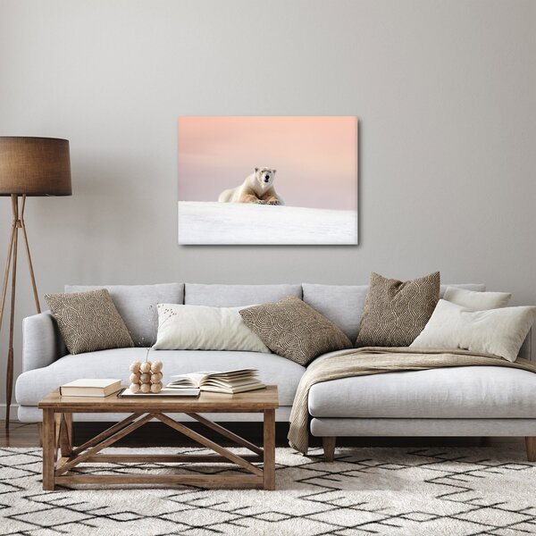 Obraz - Niedźwiedź polarny (70x50 cm)