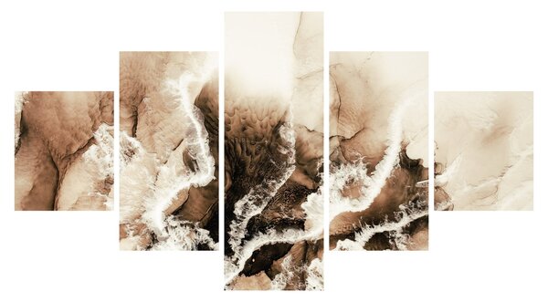 Obraz - Abstrakcja (125x70 cm)