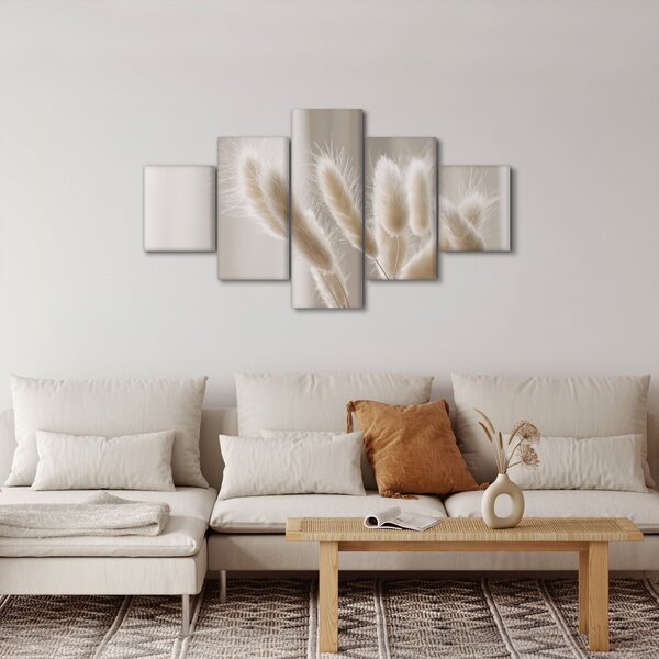Obraz - Zajęcze ogonki (125x70 cm)