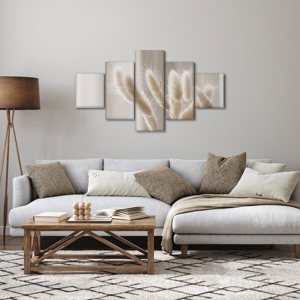 Obraz - Zajęcze ogonki (125x70 cm)