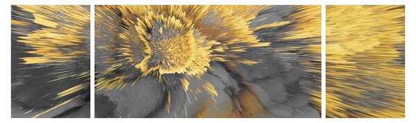 Obraz - Złota ekspansja (170x50 cm)