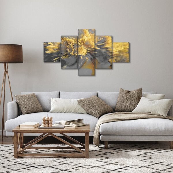 Obraz - Złota ekspansja (125x70 cm)