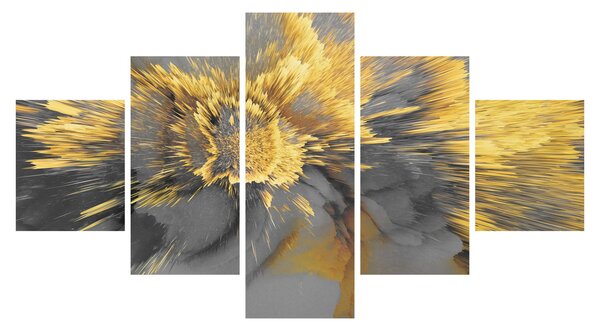 Obraz - Złota ekspansja (125x70 cm)