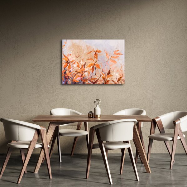Obraz - Malowane kwiaty (70x50 cm)