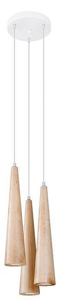 Skandynawska lampa wisząca nad stół - 4X A185 H2-G44