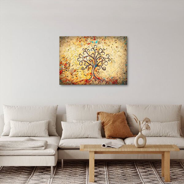 Obraz - Mozaika drzewo życia (70x50 cm)