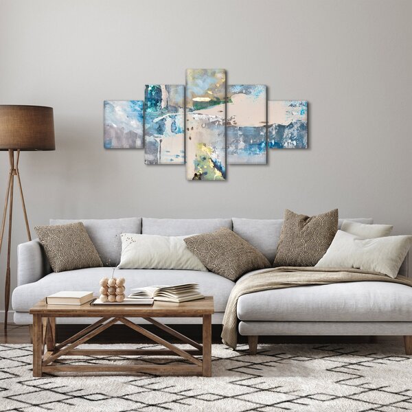 Obraz - Abstrakcja (125x70 cm)