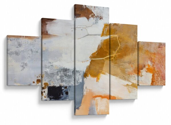 Obraz - Abstrakcja (125x70 cm)