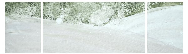 Obraz - Abstrakcja pędzle (170x50 cm)