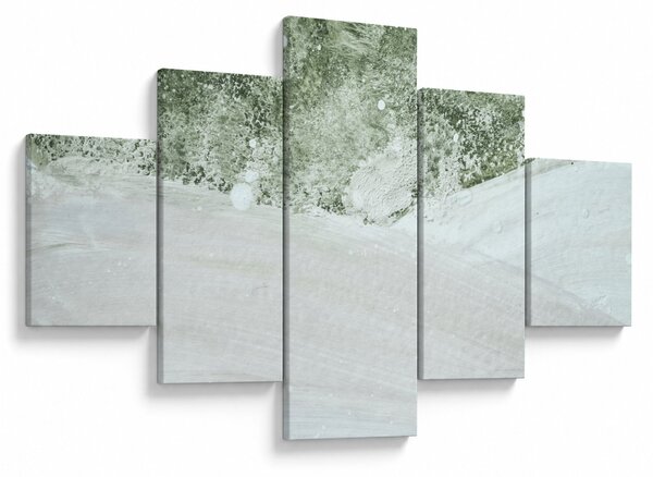 Obraz - Abstrakcja pędzle (125x70 cm)