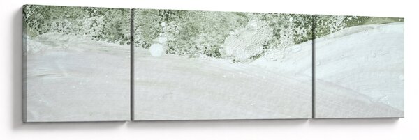 Obraz - Abstrakcja pędzle (170x50 cm)