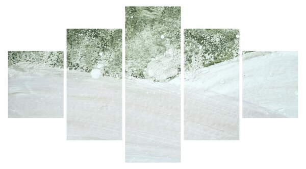 Obraz - Abstrakcja pędzle (125x70 cm)