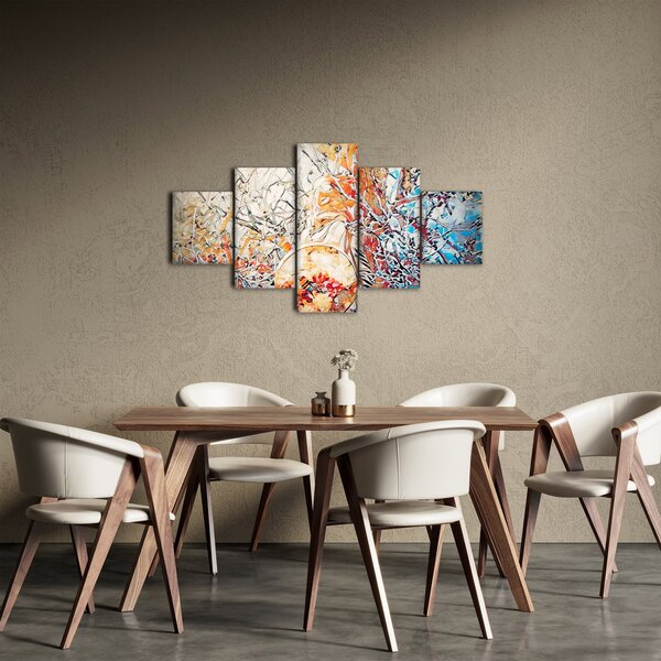 Obraz - Mozaikowa abstrakcja (125x70 cm)